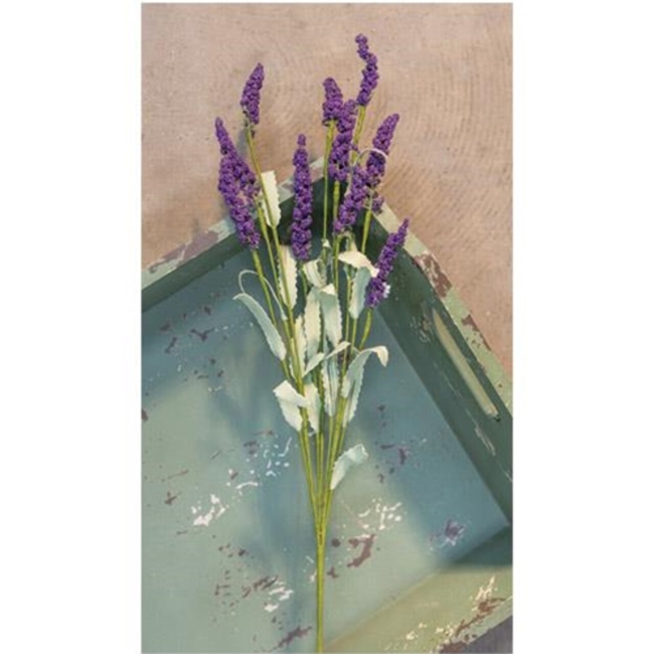 Faux Lavender Heather Spray Purple Buds Flexible Stem Vase Filler Set of 4